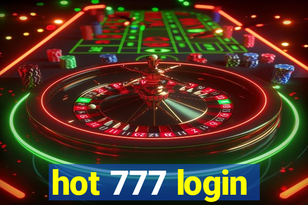 hot 777 login